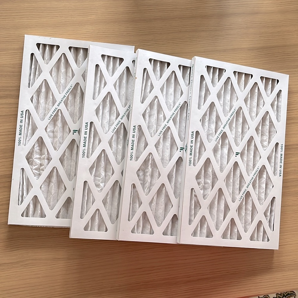 Filterbuy MERV 8 Air Filter Pack, 12x20x1, 4pcs - Picture 4 of 4